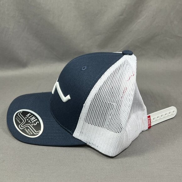 Kimes Ranch Rodeo Cowboy Snapback Hat Cap Blue Trucker Mesh Western Farmer Mens - Picture 8 of 15